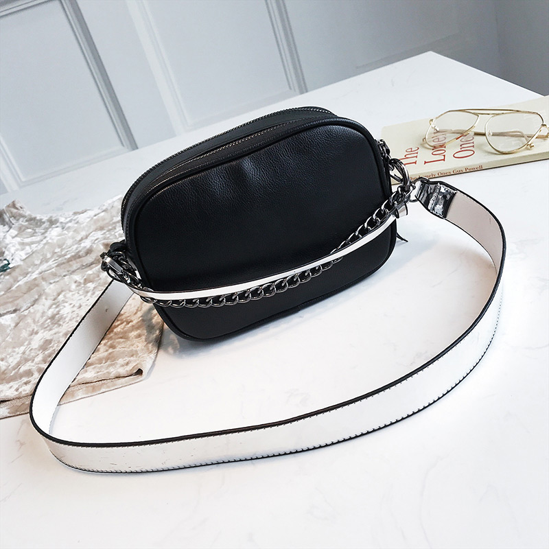 Fashion Silver Color+white Color-matching Decorated Bag,Shoulder bags