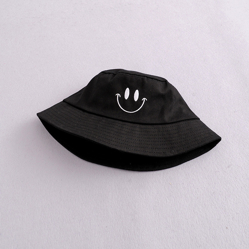 Fashion Black Smile Pattern Decorated Hat,Sun Hats
