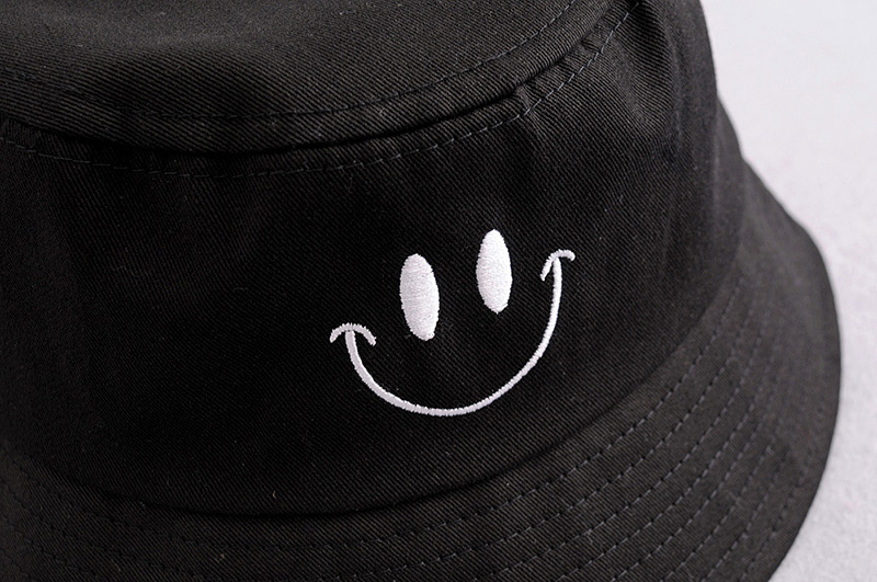 Fashion Black Smile Pattern Decorated Hat,Sun Hats