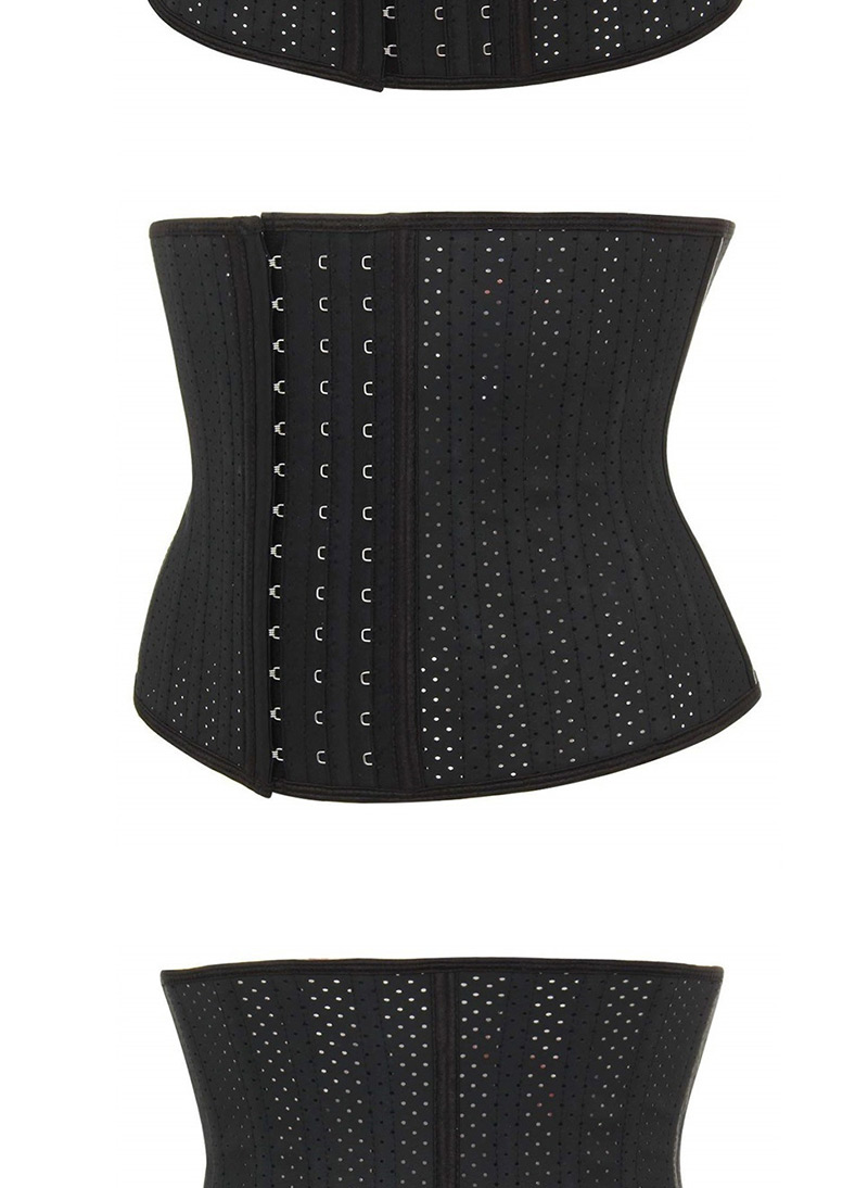 Fashion Black Hollow Out Design Decorated Corset,Shapewear