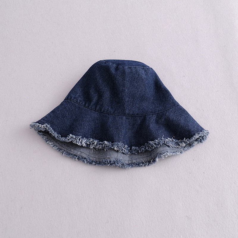 Fashion Navy Pure Color Decorated Hat,Sun Hats
