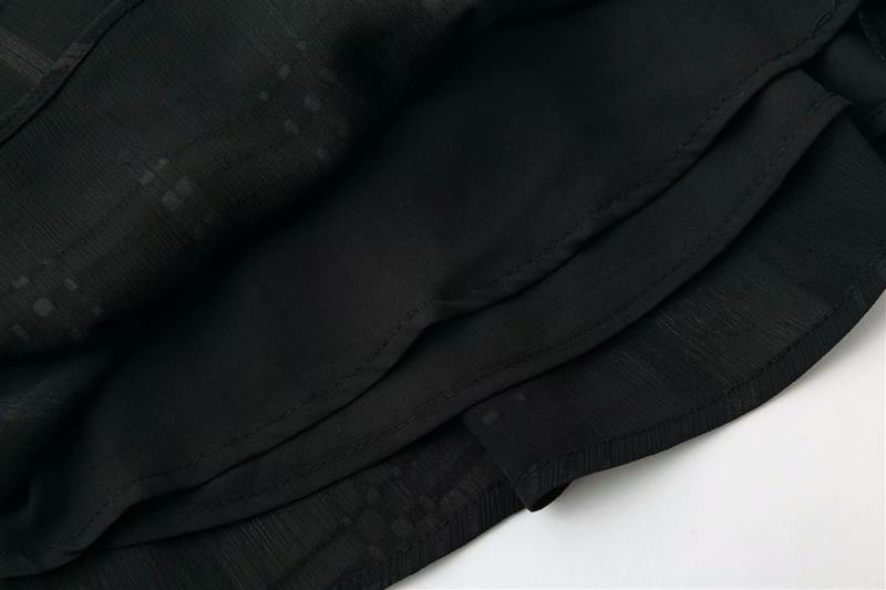 Fashion Black V Neckline Design Pure Color Jumpsuit,Pants