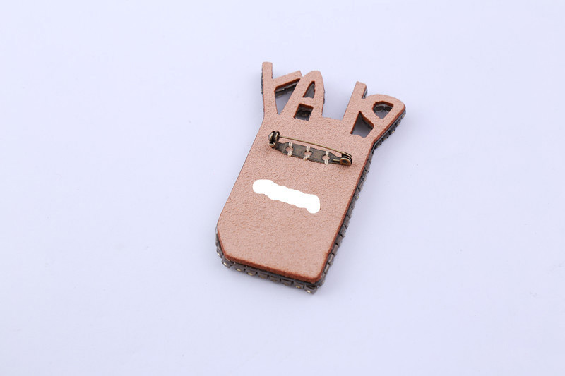 Fashion Red Letter Shape Decorated Brooch,Korean Brooches