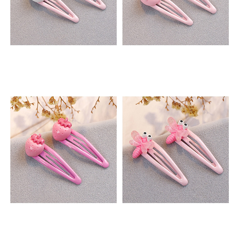 Fashion Yellow Duck Shape Decorated Hair Clip (2 Pcs ),Kids Accessories