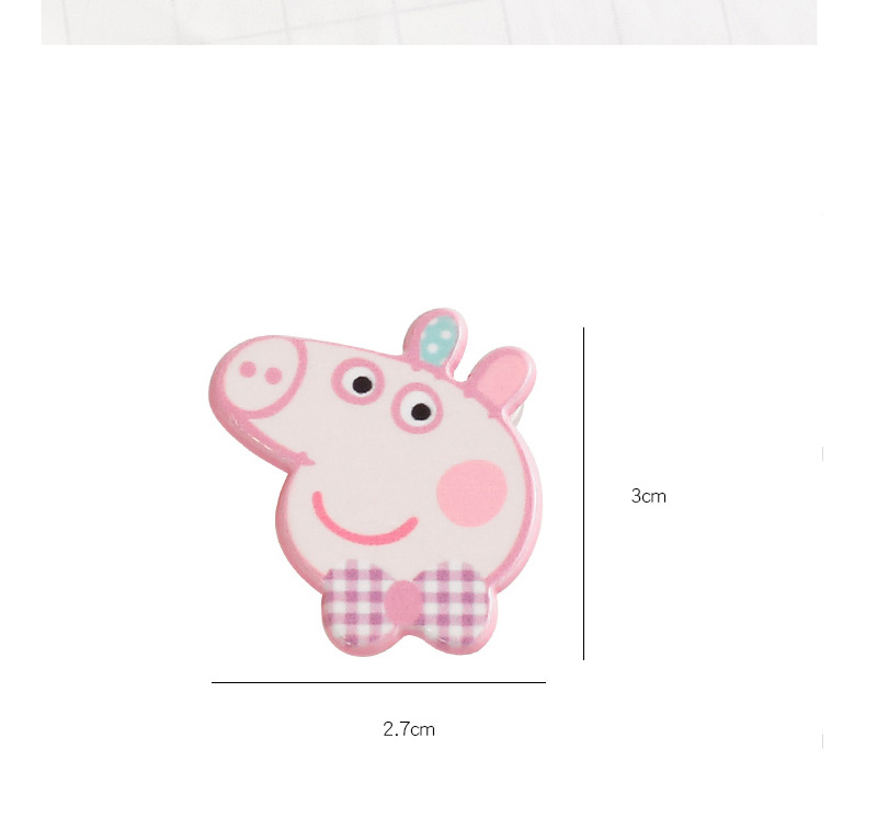 Fashion Multi-color Bear Shape Decorated Hair Sticky (3 Pcs),Kids Accessories