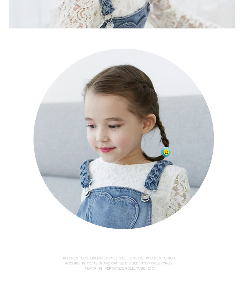 Fashion Navy Flower Pattern Decorated Hair Band,Kids Accessories