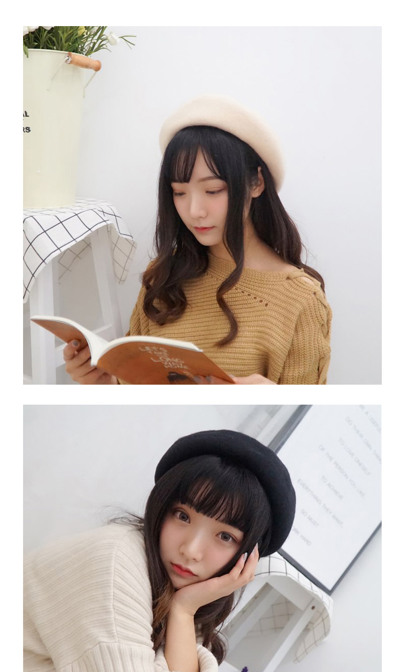 Fashion Gray Round Shape Design Pure Color Hat,Knitting Wool Hats