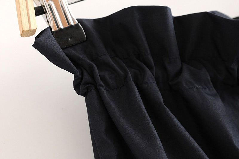 Fashion Black Pure Color Design Casual Shorts,Shorts