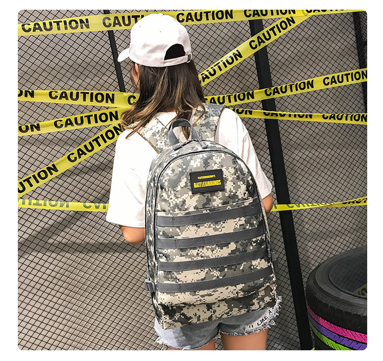 Fashion Olive+green Camouflage Pattern Decorated Backpack,Backpack