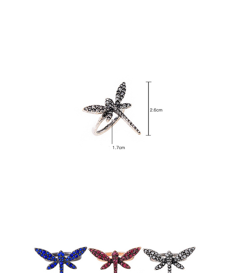 Fashion White Dragonfly Shape Design Simple Ring,Fashion Rings