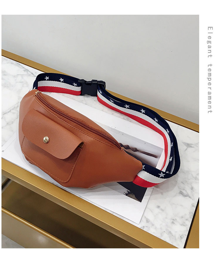 Elegant Khaki Pure Color Design Width Strap Bag,Shoulder bags
