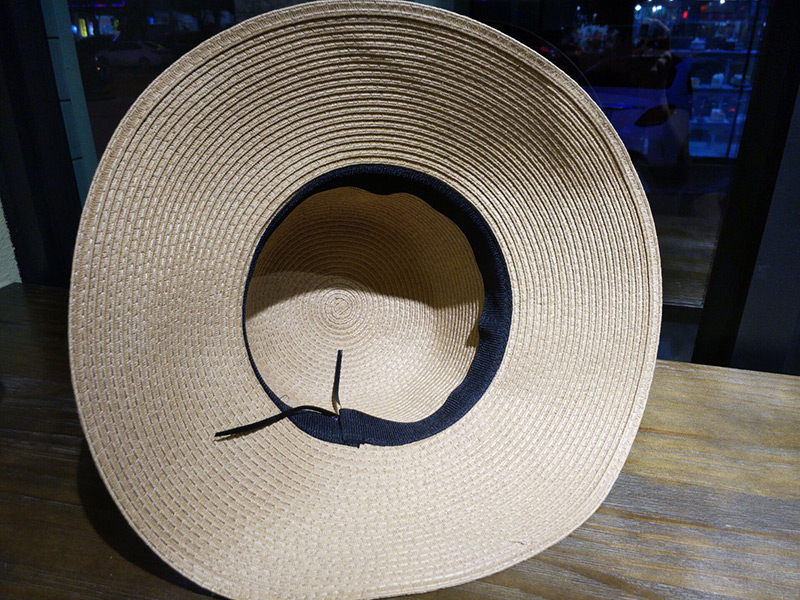 Trendy Light Coffee Bowknot Decorated Sunscreen Hat,Sun Hats