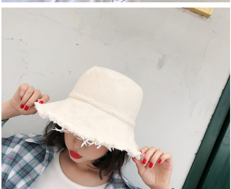 Fashion Navy Pure Color Design Leisure Fisherman Hat,Sun Hats