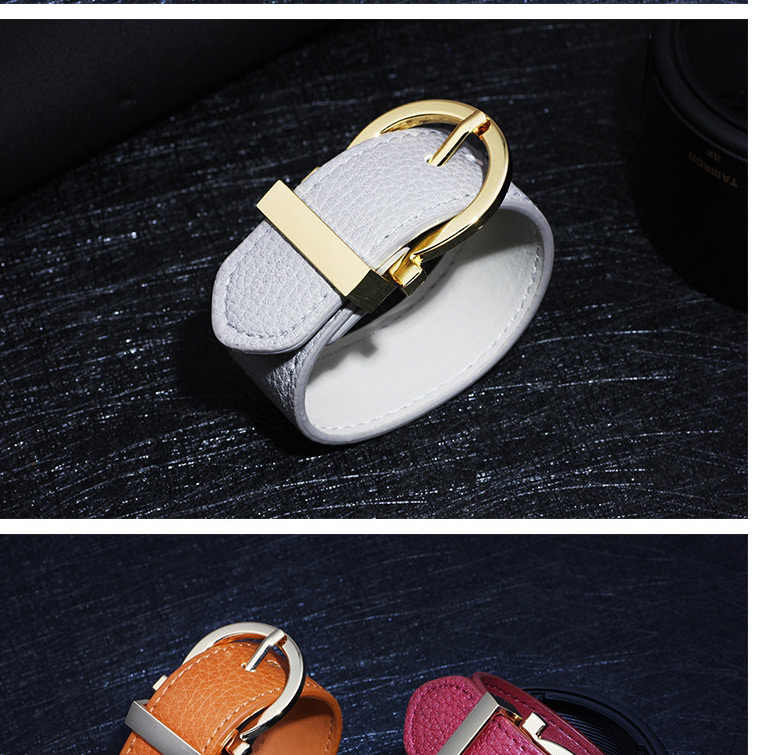Elegant Gray Pure Color Design Width Bracelet,Fashion Bracelets