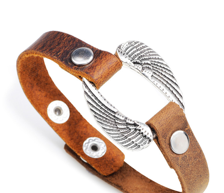 Elegant Brown Wings Decorated Simple Bracelet,Fashion Bracelets