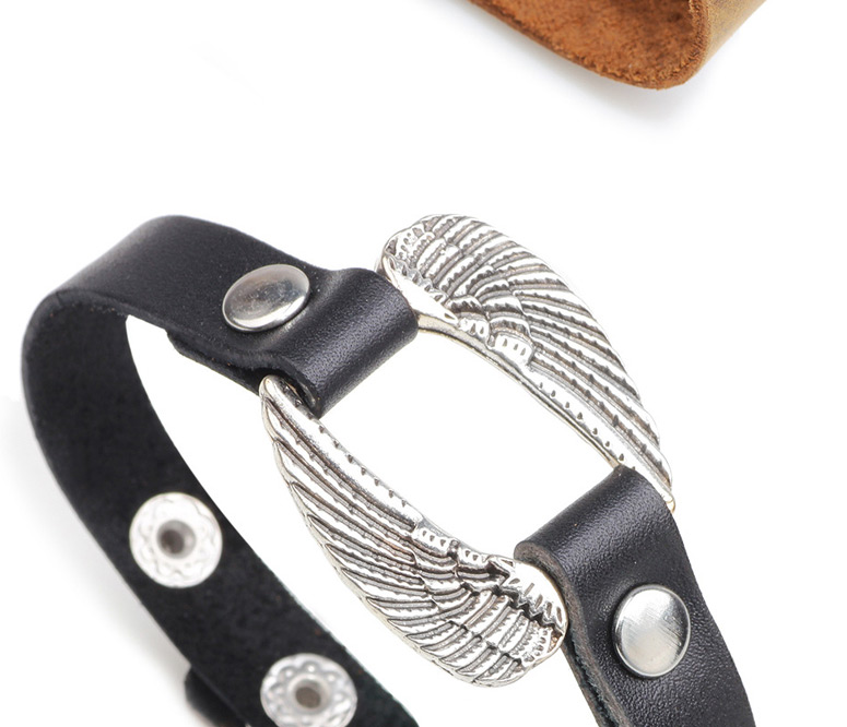 Elegant Black Wings Decorated Simple Bracelet,Fashion Bracelets