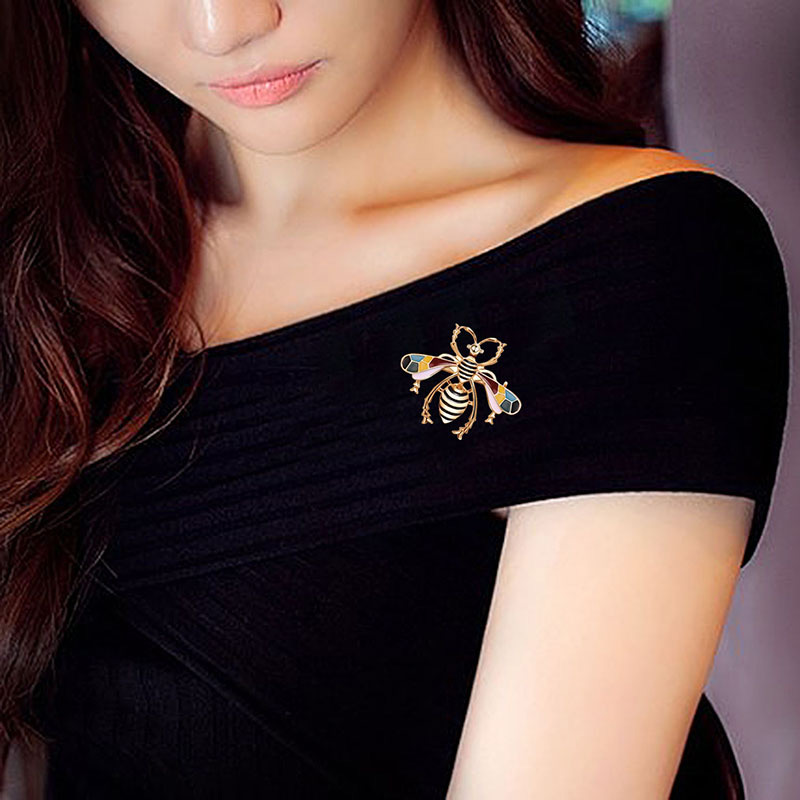 Fashion Multi-color Insect Shape Design Color Matching Brooch,Korean Brooches