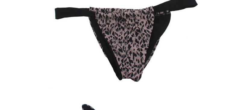 Sexy Brown Leopard Pattern Decorated Bikini,Bikini Sets