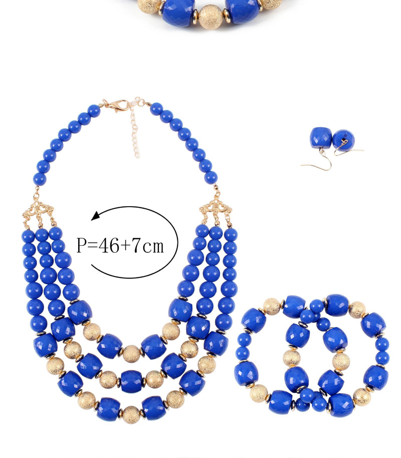 Elegant Red Multi-layer Design Simple Jewelry Sets,Jewelry Sets