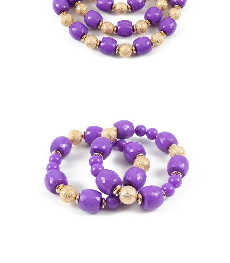 Elegant Purple Multi-layer Design Simple Jewelry Sets,Jewelry Sets