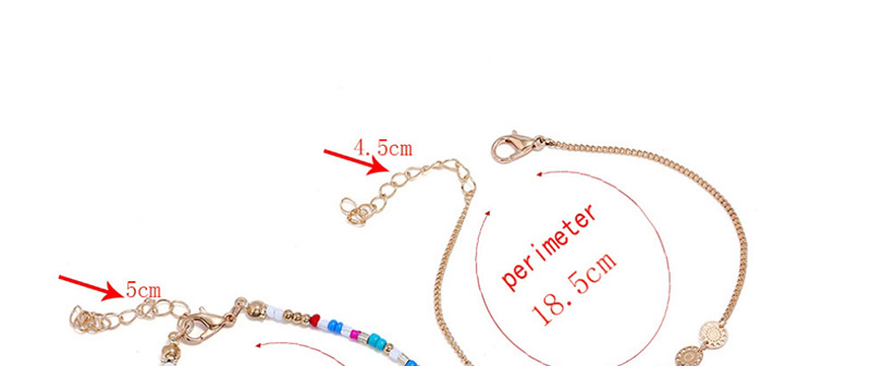 Fashion Multi-color Beads Decorated Color Matching Bracelet,Fashion Bracelets