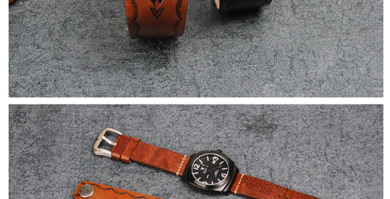 Trendy Brown Gemstone Decorated Width Punk Bracelet,Fashion Bracelets