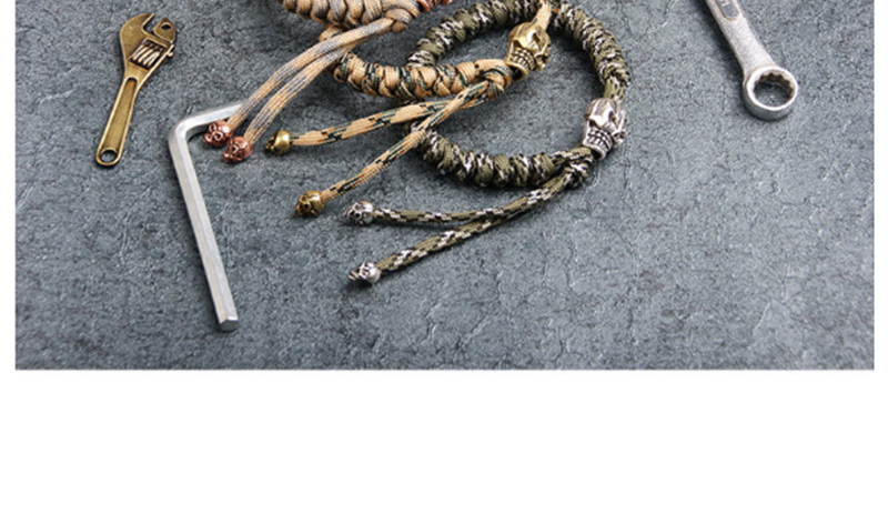 Trendy Olive Skull Shape Decorated Bracelet,Fashion Bracelets