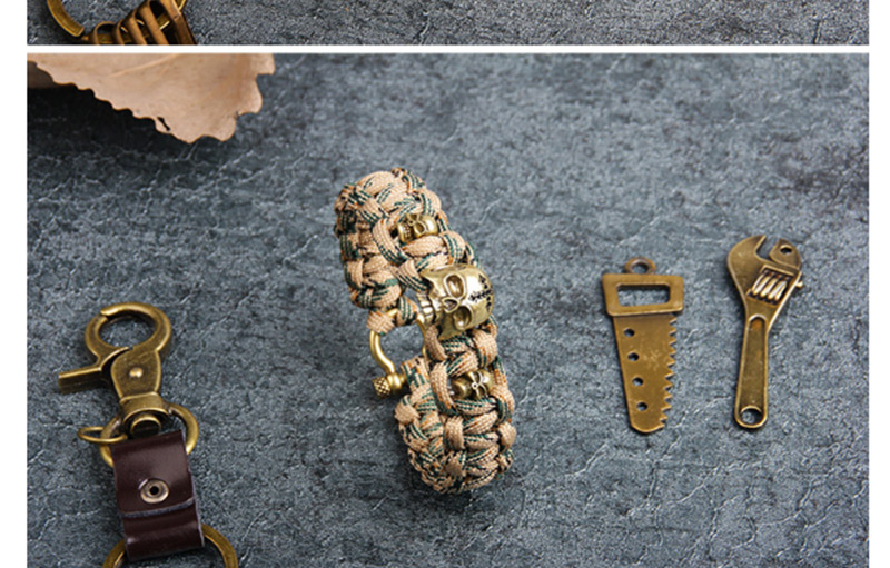Trendy Khaki Skulls Shape Decorated Bracelet,Fashion Bracelets