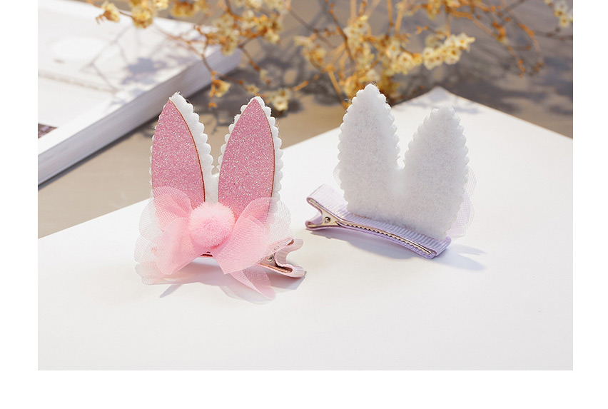 Lovely Purple Rabbit Ears Shape Design Child Hair Clip(1pc),Kids Accessories