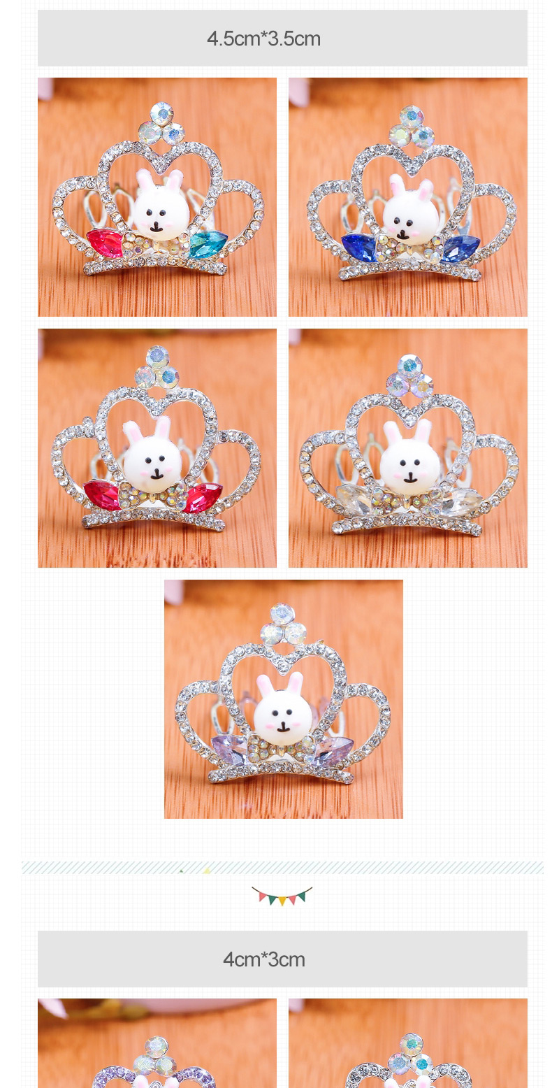 Lovely Multi-color Rabbit&crown Decorated Child Hair Hoop(large),Kids Accessories