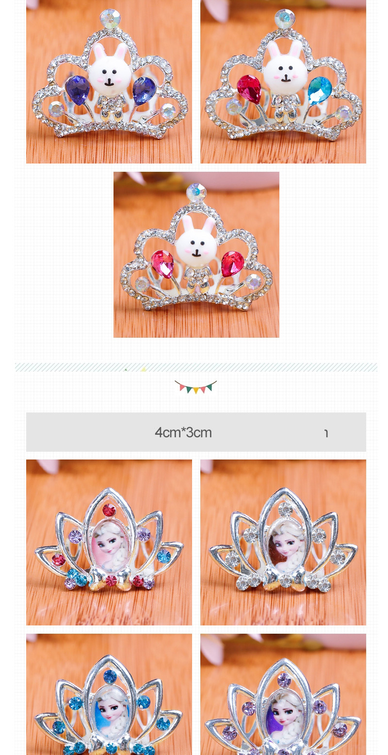 Lovely Multi-color Rabbit&crown Decorated Child Hair Hoop(small),Kids Accessories