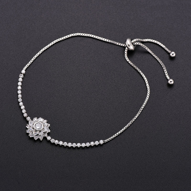Fashion Silver Color Screw Shape Decorated Simple Bracelet,Bracelets