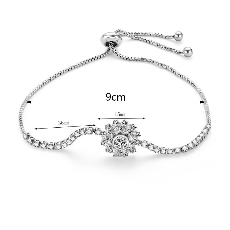Fashion Silver Color Screw Shape Decorated Simple Bracelet,Bracelets