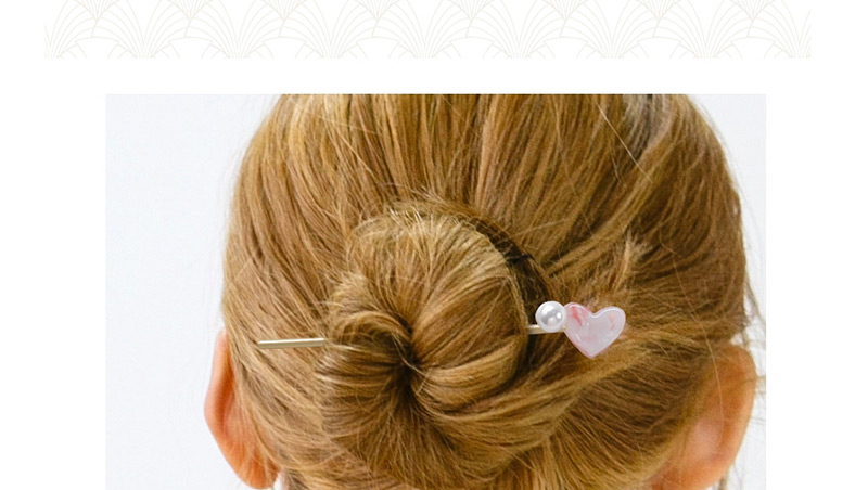 Sweet Pink Pearl&star Shape Decorated Hairpin,Hairpins
