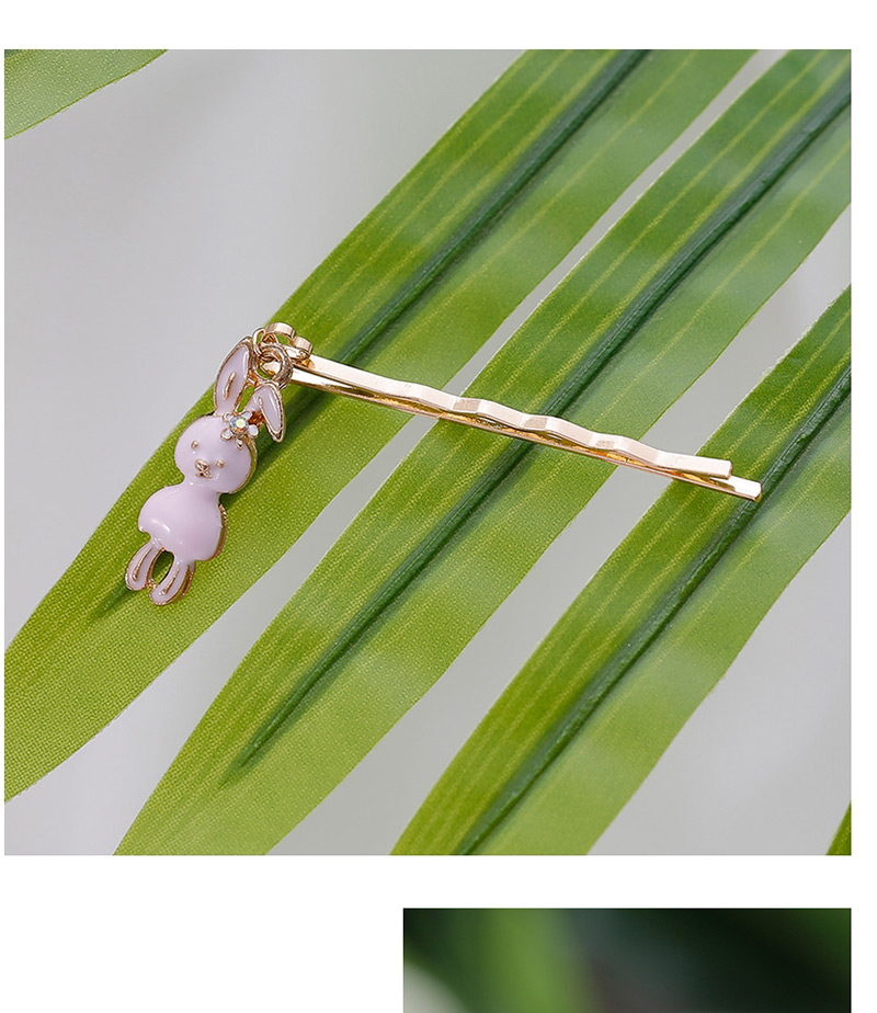 Sweet White Rabbit Pendant Decorated Hairpin,Hairpins