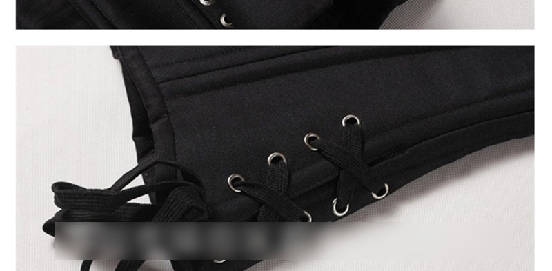 Sexy Black Pure Color Design Simple Corset,Tank Tops & Camis