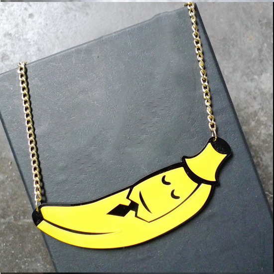 Fashion Yellow Bananas Shape Design Simple Earrings,Drop Earrings