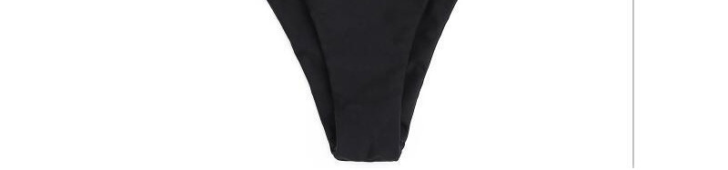Sexy Black Pure Color Design Suspender Bikini,Bikini Sets