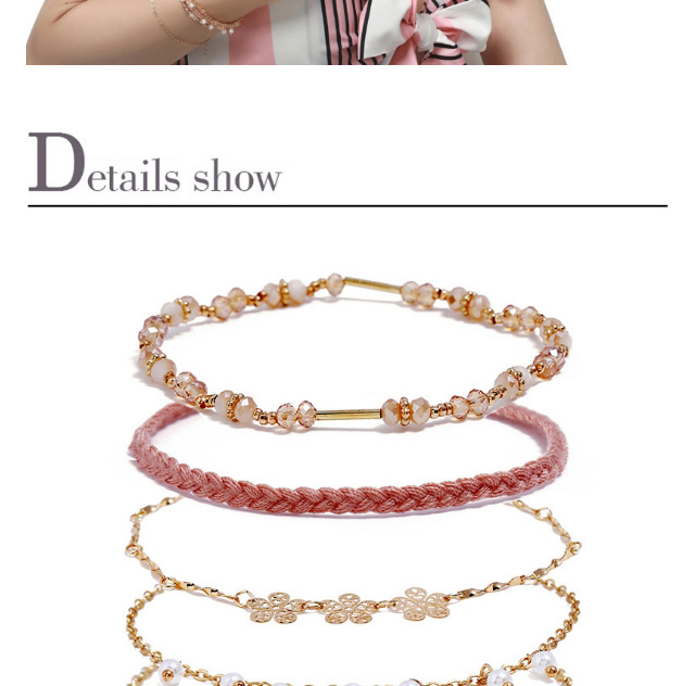 Fashion Gold Color Flowers&pearls Decorated Bracelet,Fashion Bracelets