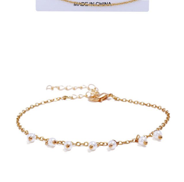 Fashion Gold Color Flowers&pearls Decorated Bracelet,Fashion Bracelets