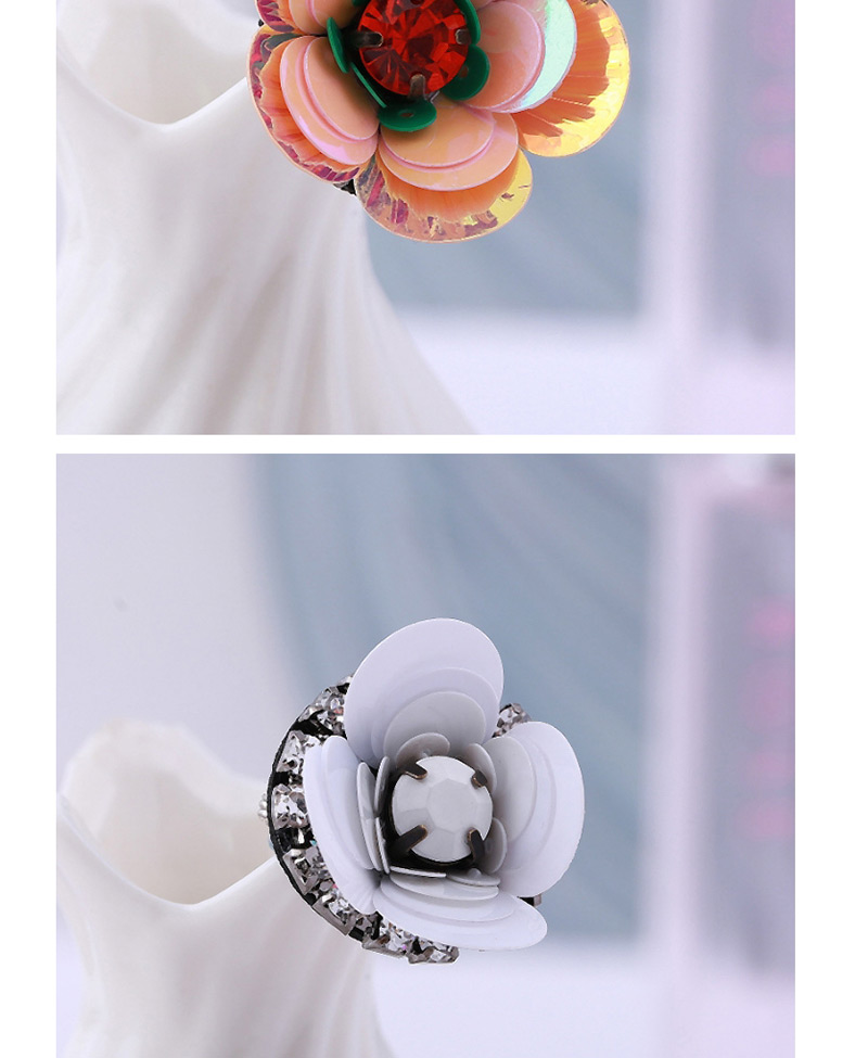 Fashion Transparent Flower Shape Decorated Brooch,Korean Brooches