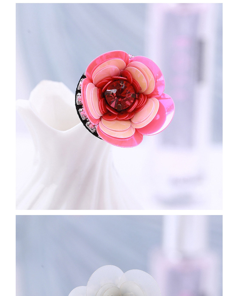 Fashion Black Flower Shape Decorated Brooch,Korean Brooches