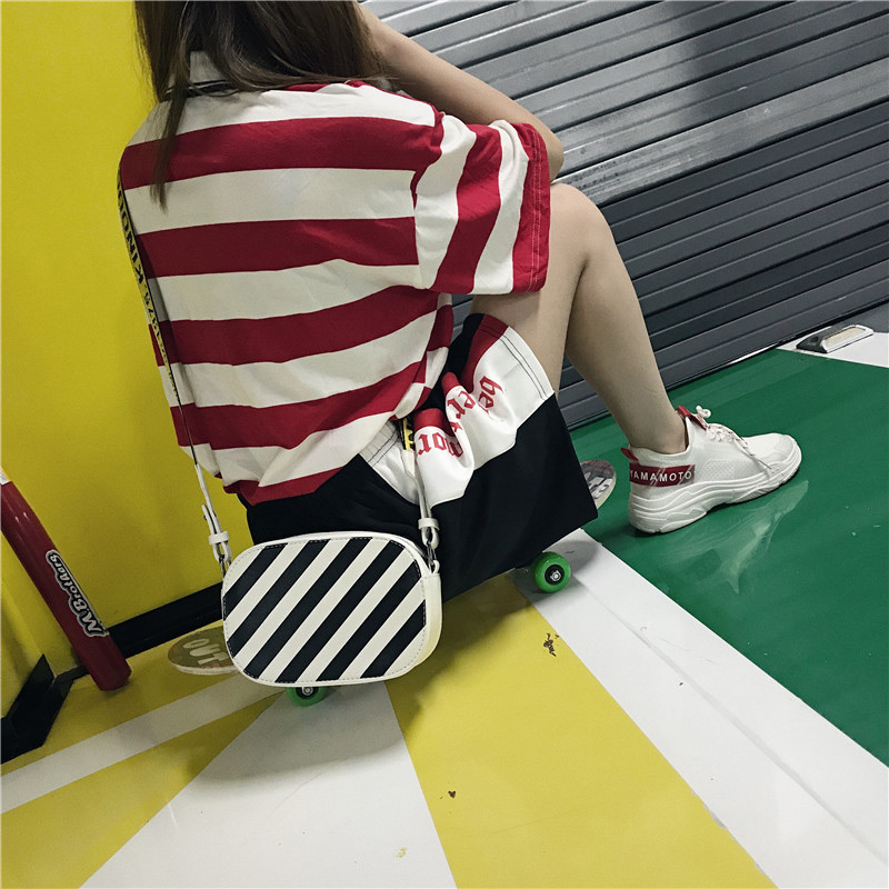 Fashion White Letter Pattern Decorated Bag,Messenger bags