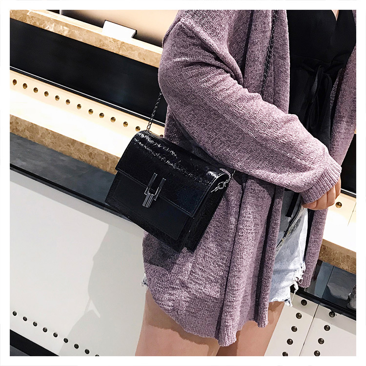 Fashion Gold Color+purple Color-matching Decorated Bag,Shoulder bags