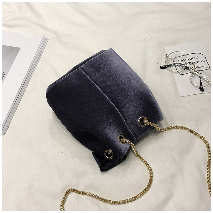 Fashion Gray Bowknot Shape Decorated Bag,Shoulder bags