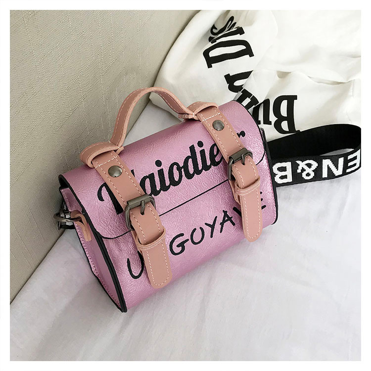 Fashion Silver Color Letter Pattern Decorated Bag,Handbags
