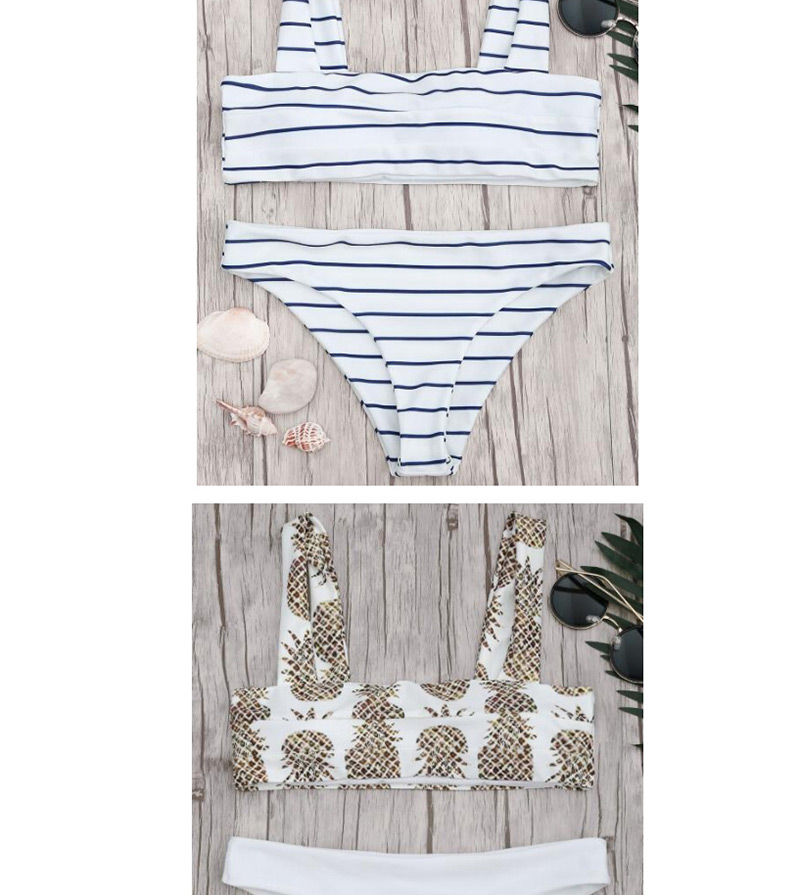Sexy White Pure Color Decorated Swimwear(2pcs),Bikini Sets