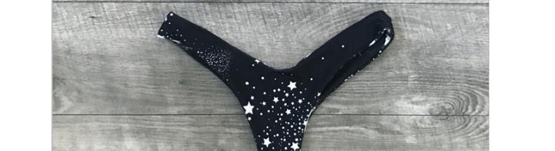 Sexy Black Star Pattern Decorated Swimwear(2pcs),Bikini Sets