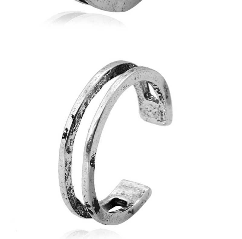 Fashion Silver Color Pure Color Decorated Opening Ring,Fashion Rings
