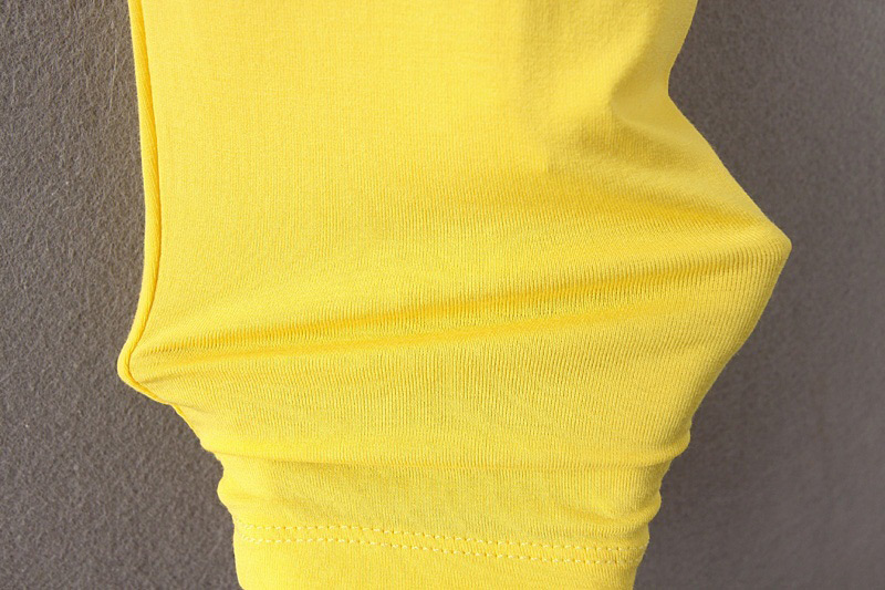 Fashion Yellow Pure Color Decorated Pants,Pants
